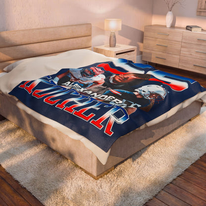 Alexander Kocher 60"-80" Plush Blanket