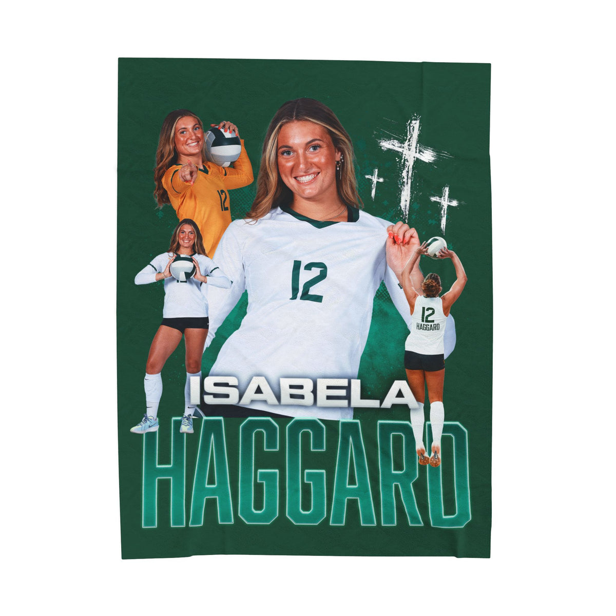 Isabela Haggard 60"-80" Plush Blanket