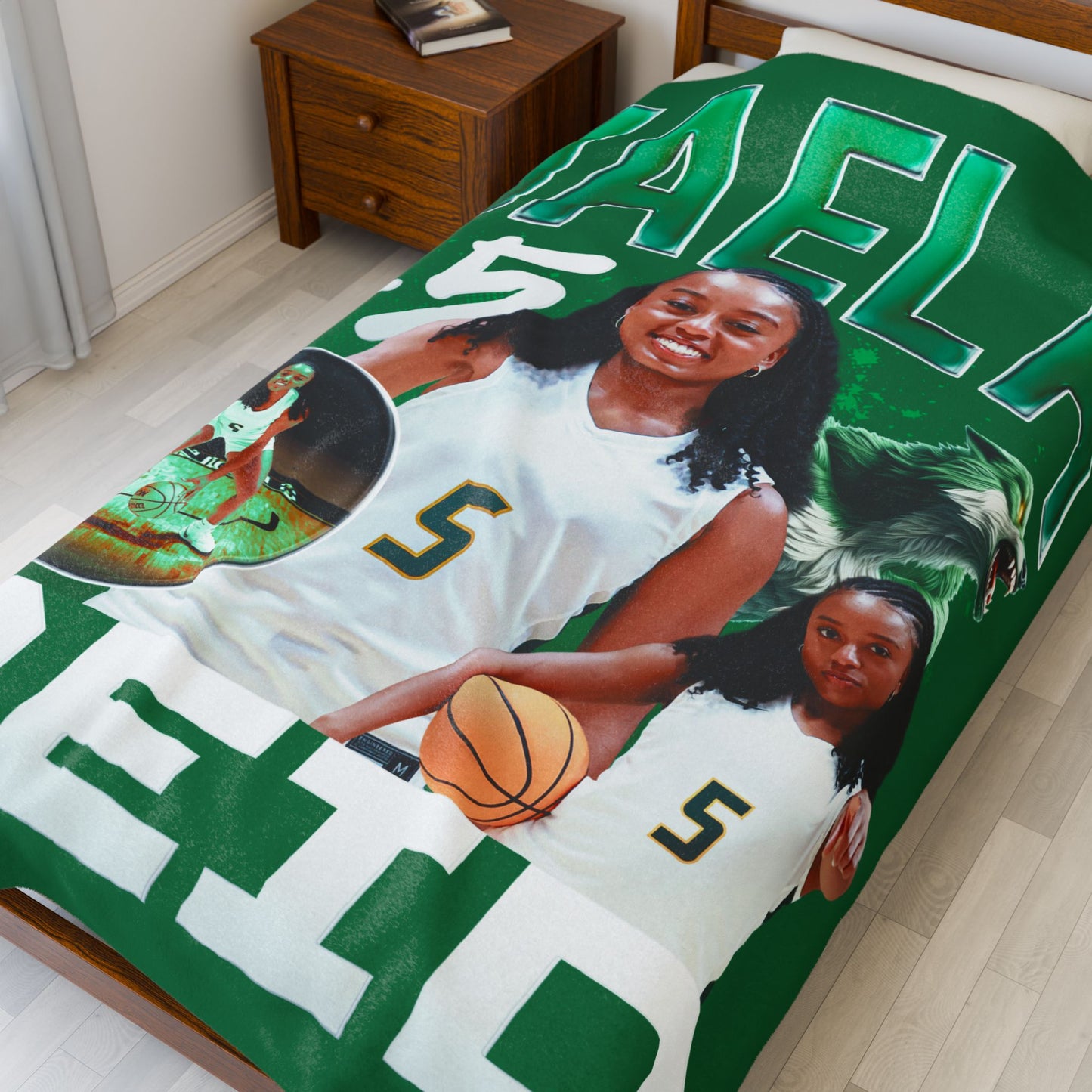 Jaela Reid 60"-80" Plush Blanket