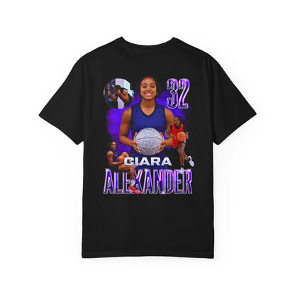Ciara Alexander Logo Front & Back Premium Tee