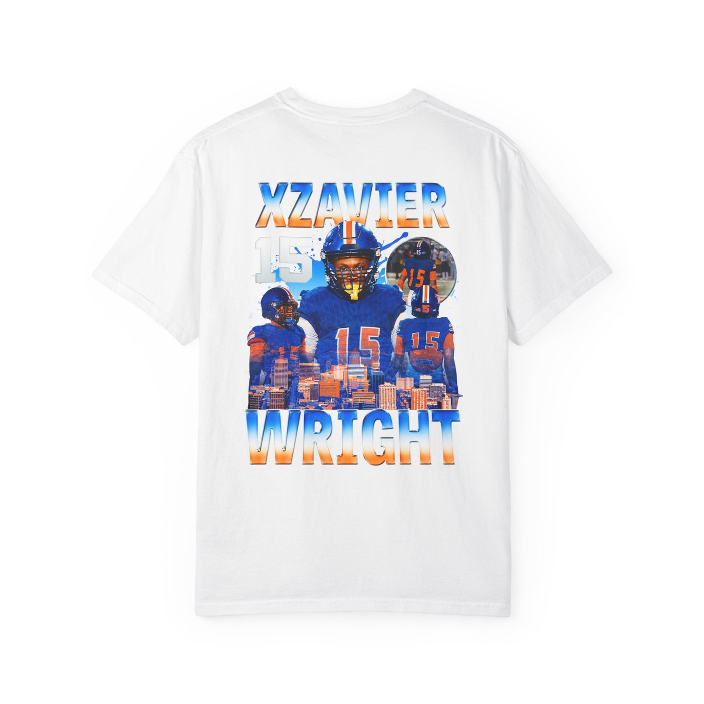 Xzavier Wright Logo Front & Back Premium Tee