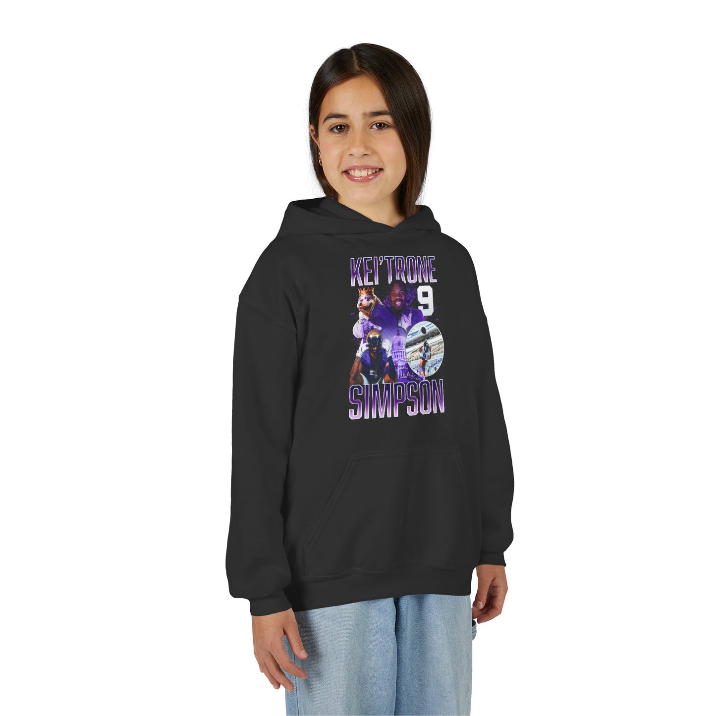 Kei'Trone Simpson Kids Hoodie