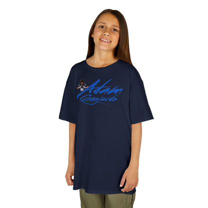 Adam Guajardo Cursive Name & Number Kids Tee