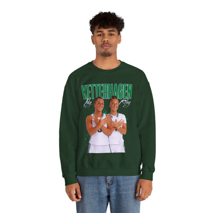 Ady & Riley Ketterhagen Athlete Splatter Crewneck Sweatshirt