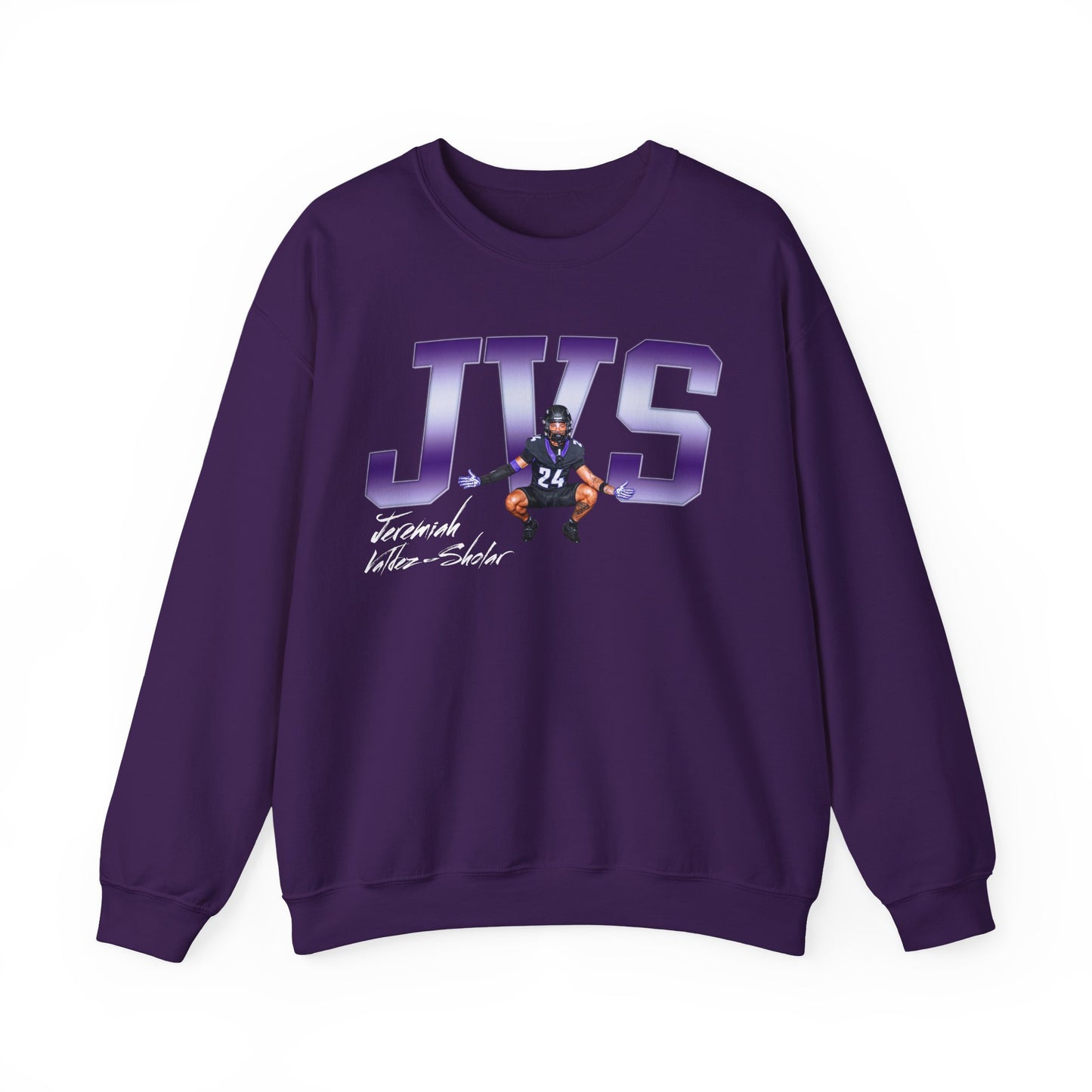 Jeremiah Valdez-Sholar Big Initials Crewneck Sweatshirt