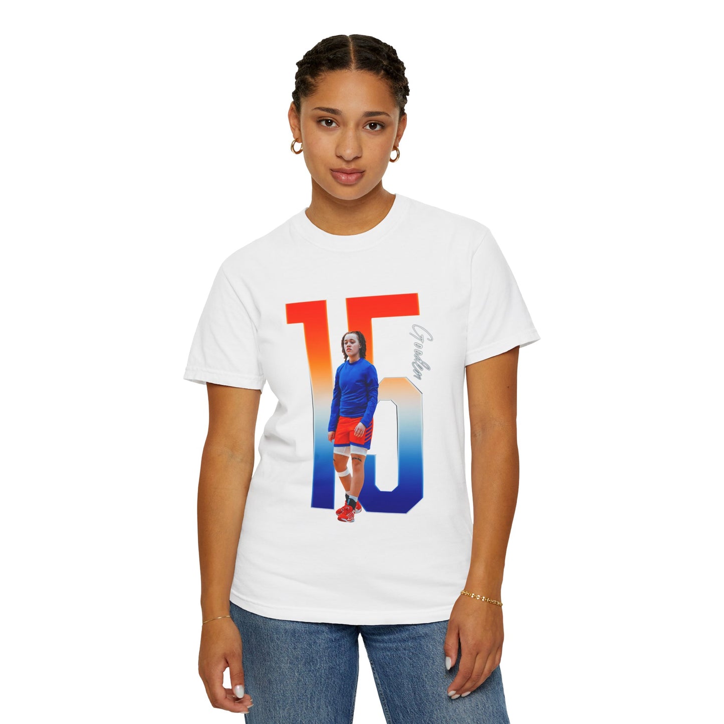 Tajenae Gooden Player Icon Number Premium Tee