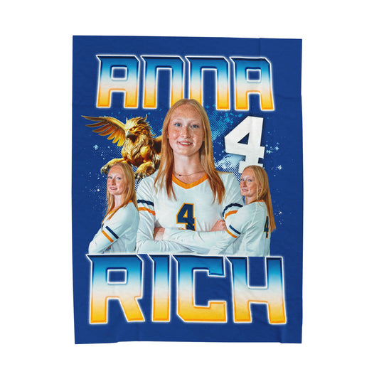 Anna Rich 60"-80" Plush Blanket