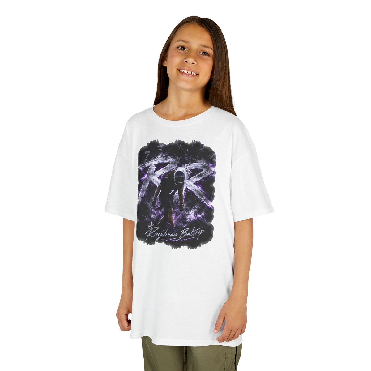 Raydrian Baltrip Big Initials Kids Tee