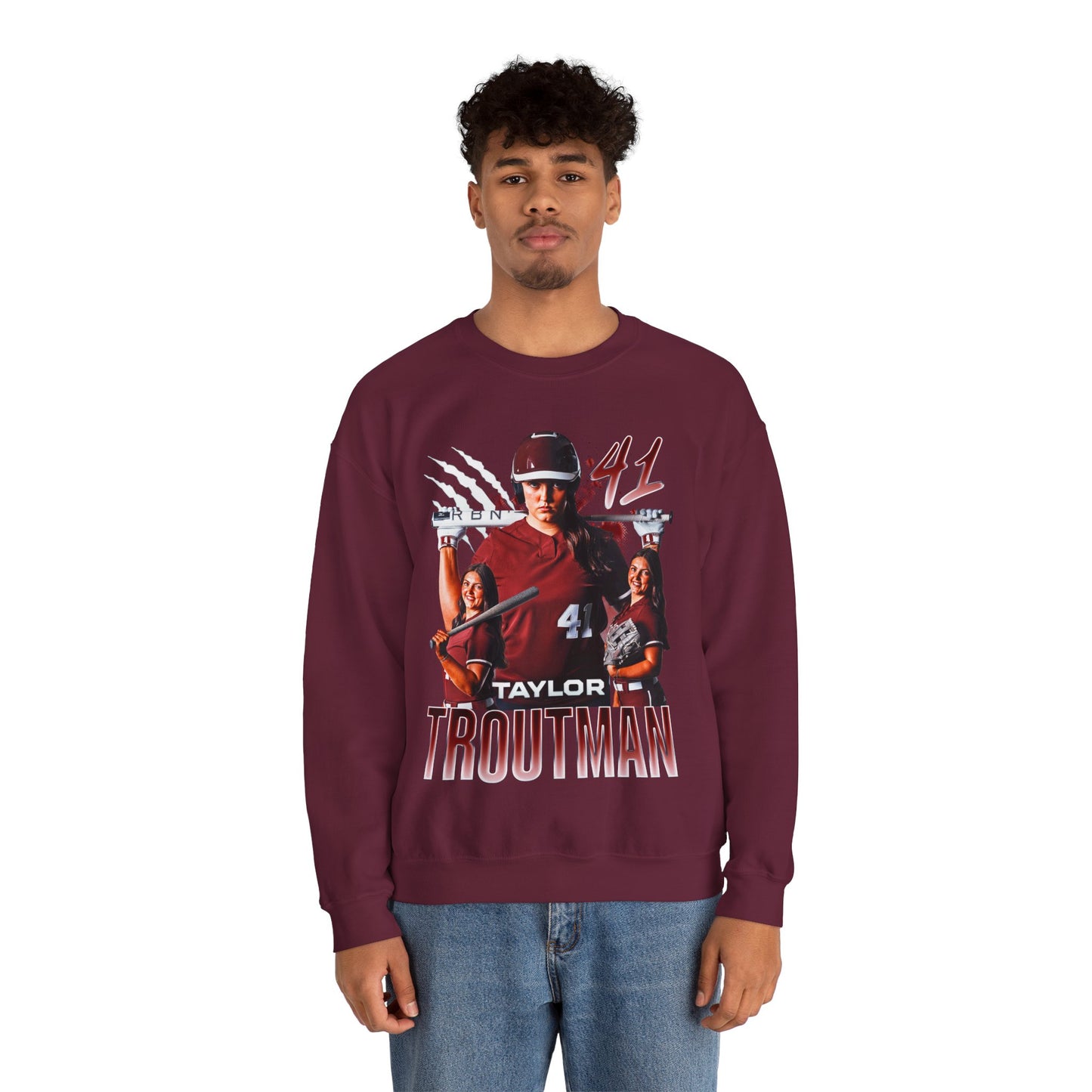 Taylor Troutman Name & Number Combo Crewneck Sweatshirt