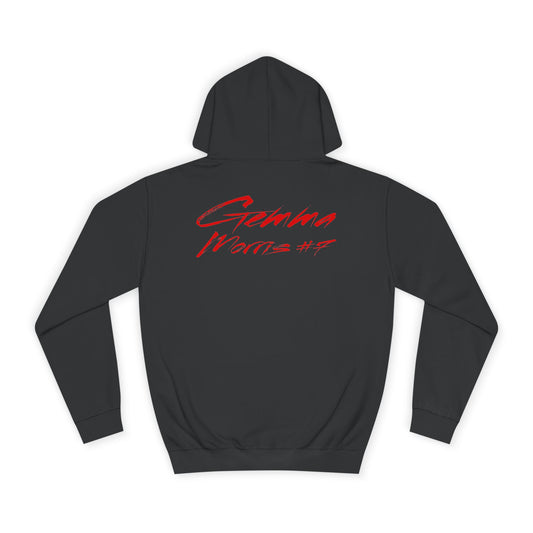 Gemma Morris Cursive Name & Number Premium Hoodie