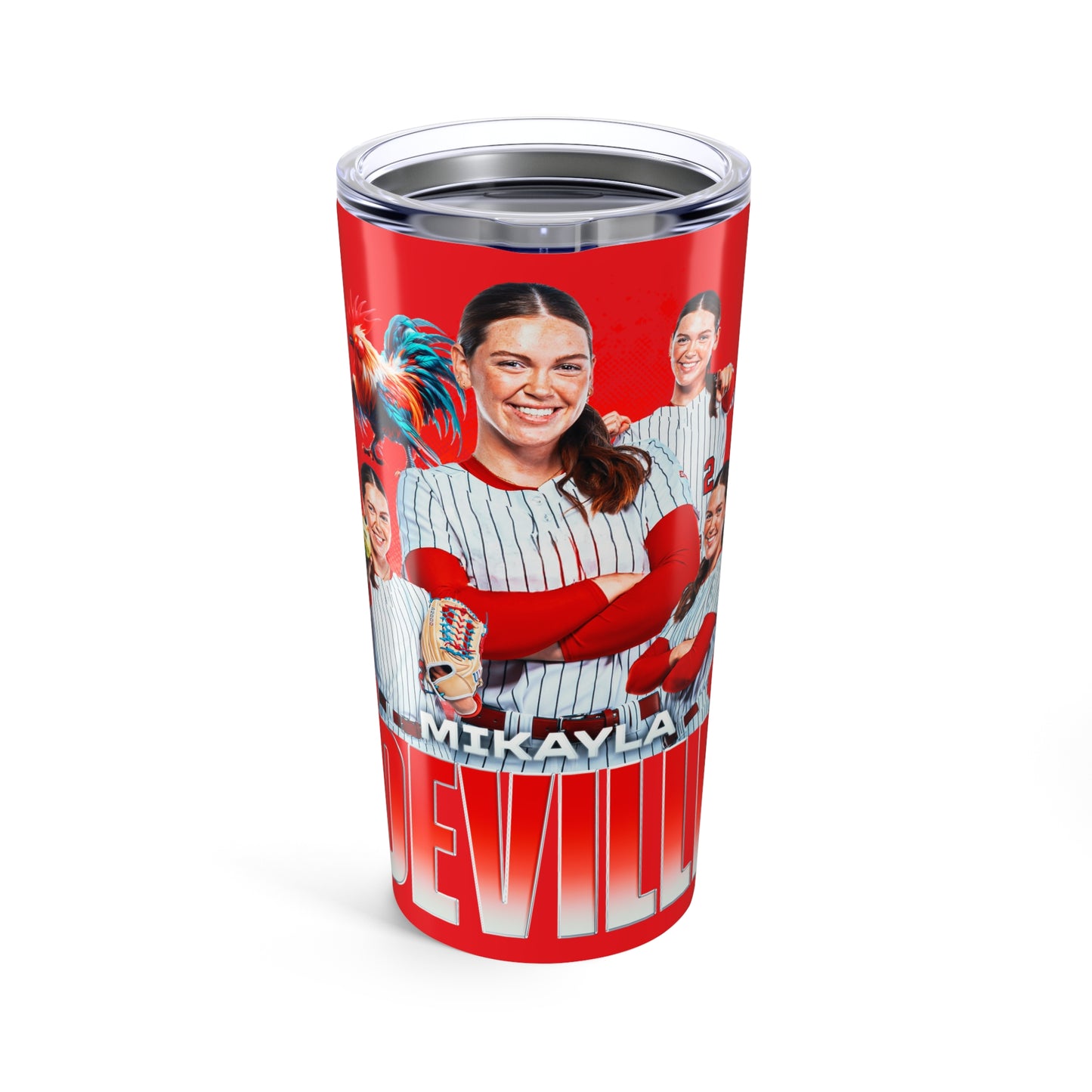 Mikayla Deville Team Mascot 20oz Tumbler