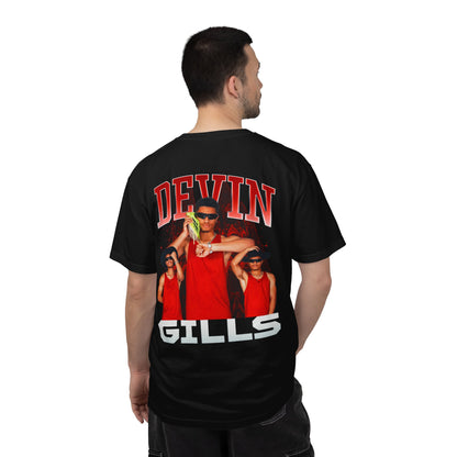 Devin Gills Logo Front & Back Premium Tee