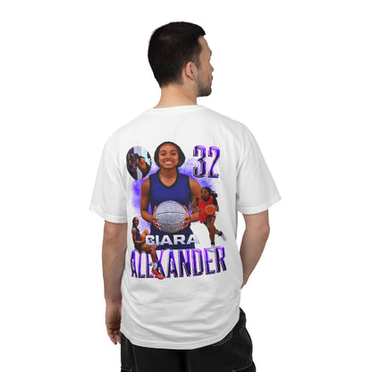 Ciara Alexander Logo Front & Back Premium Tee