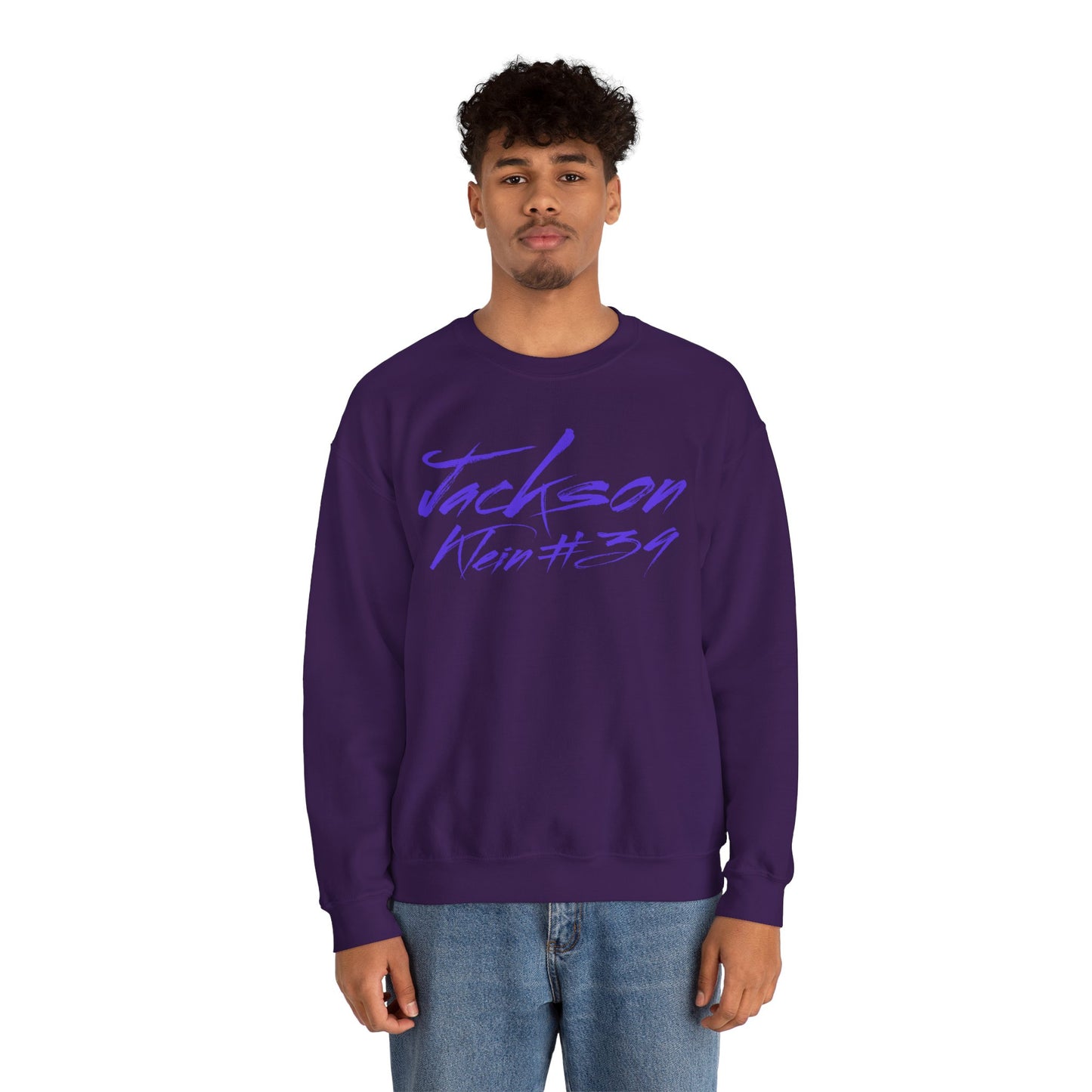 Jackson Klein Cursive Crewneck Sweatshirt