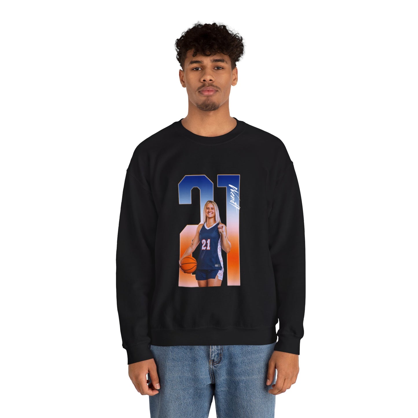 Ryann Wendt Player Icon Number Crewneck Sweatshirt