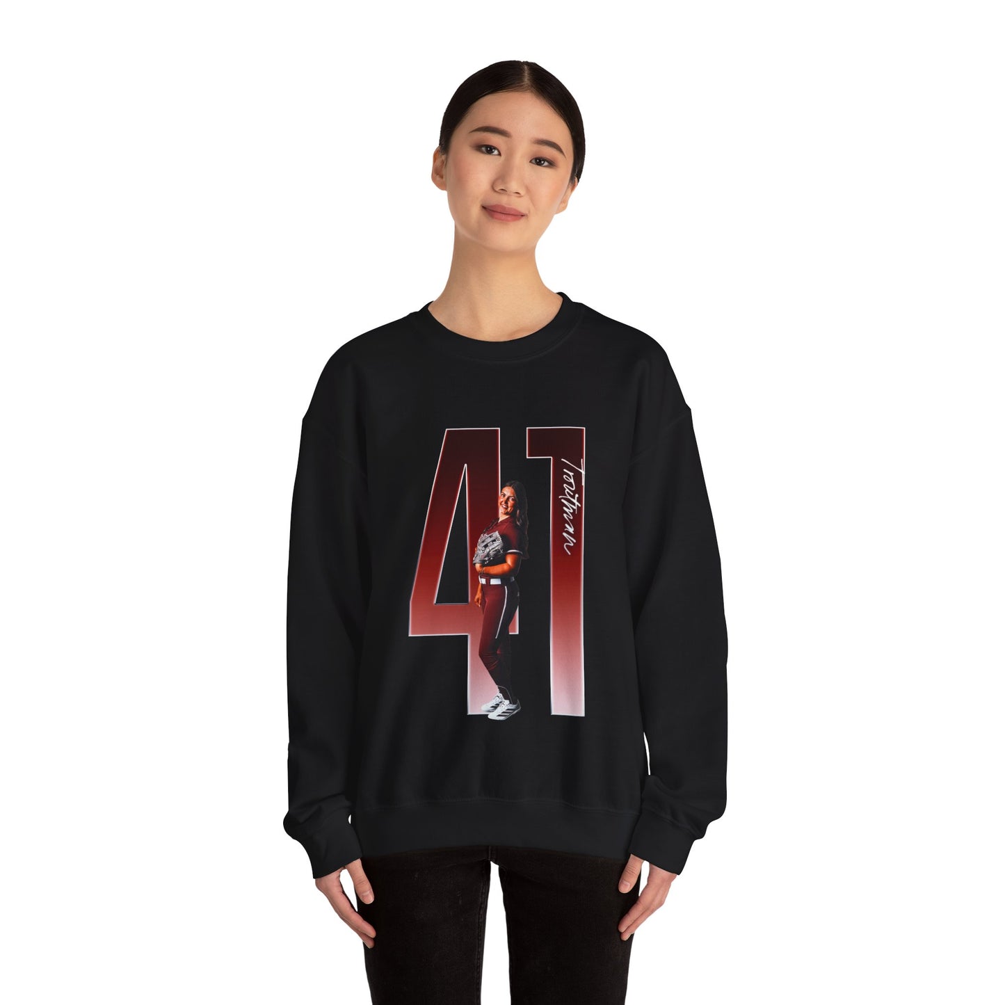 Taylor Troutman Player Icon Number Crewneck Sweatshirt
