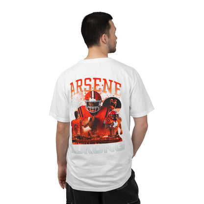 Arsene Lukong Logo Front & Back Premium Tee