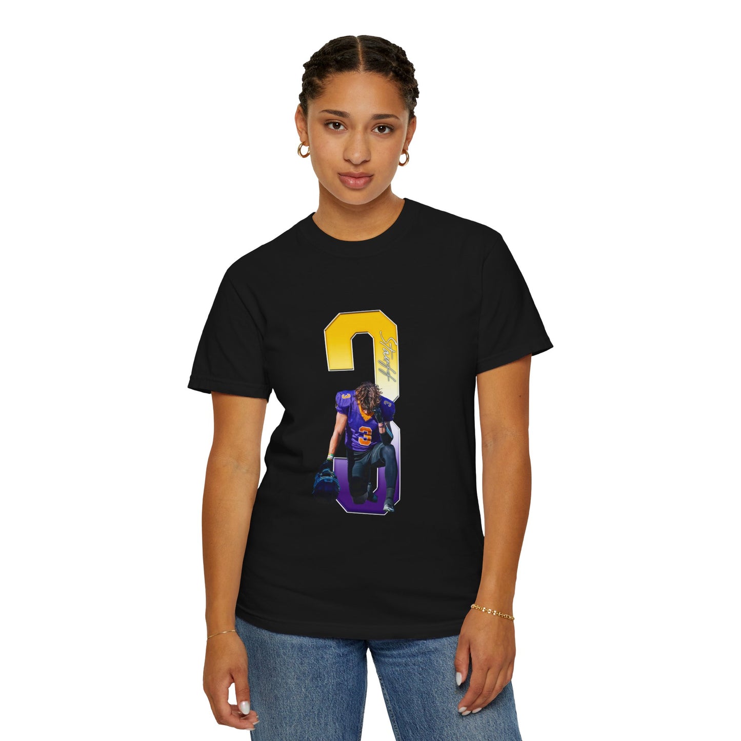 Connor Stauff Player Icon Number Premium Tee