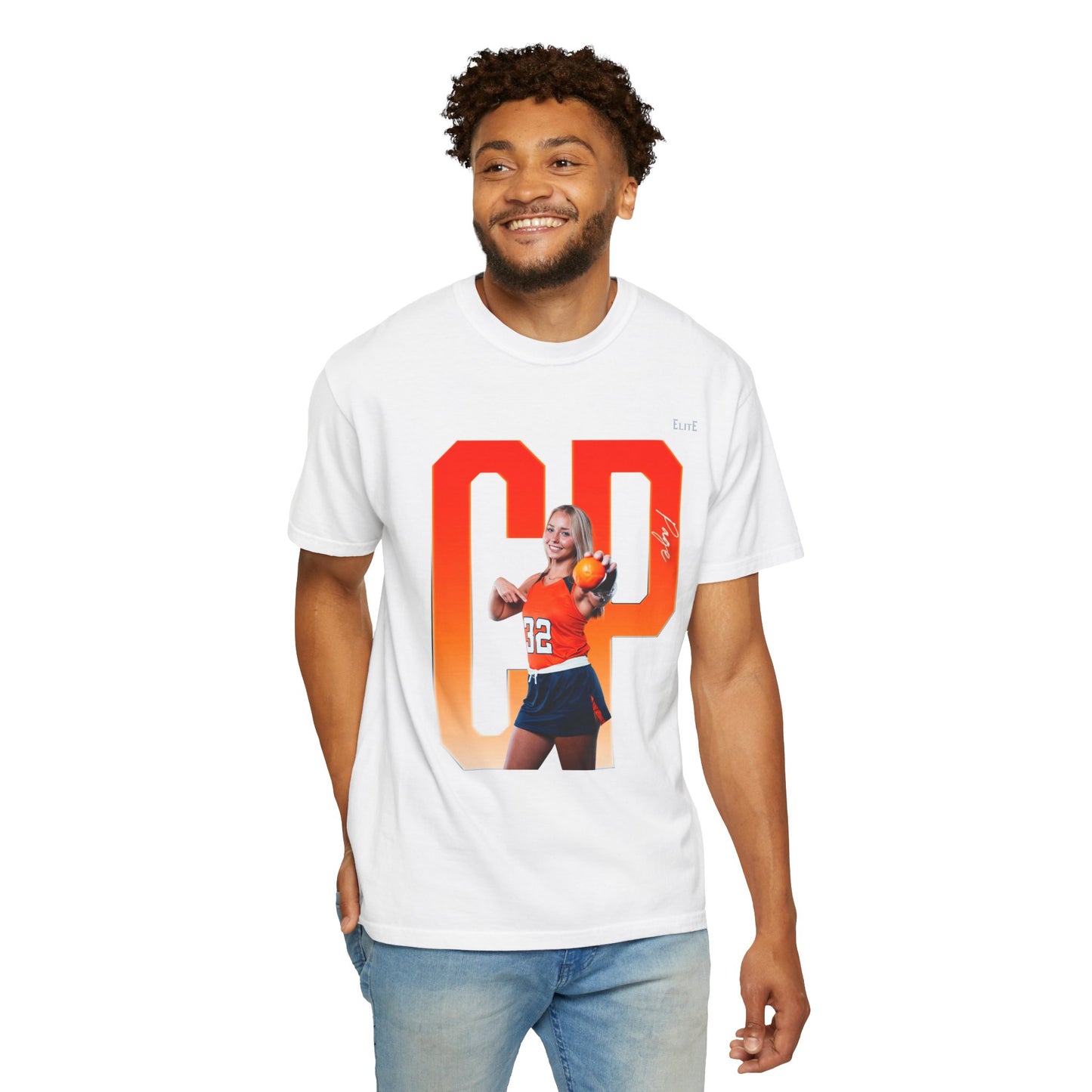 Chloe Page Player Icon Initials Premium Tee
