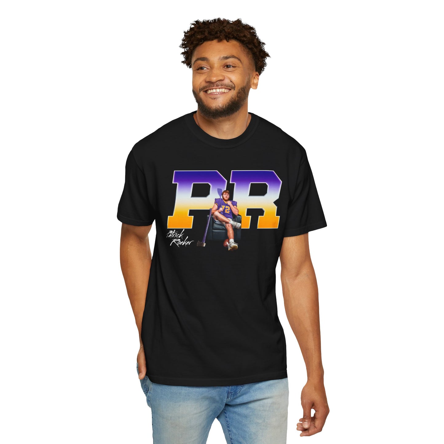 Patrick Roeker Big Initials Colored Premium Tee