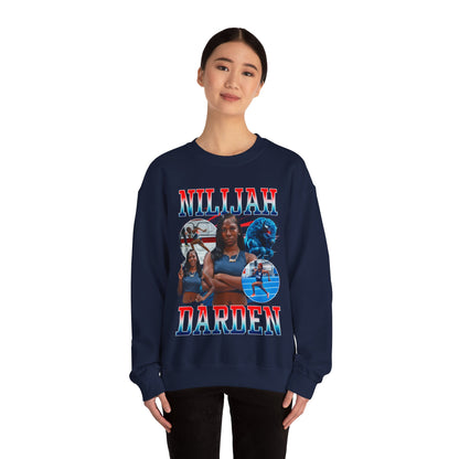 Nilijah Darden Colored & White Combo Crewneck Sweatshirt