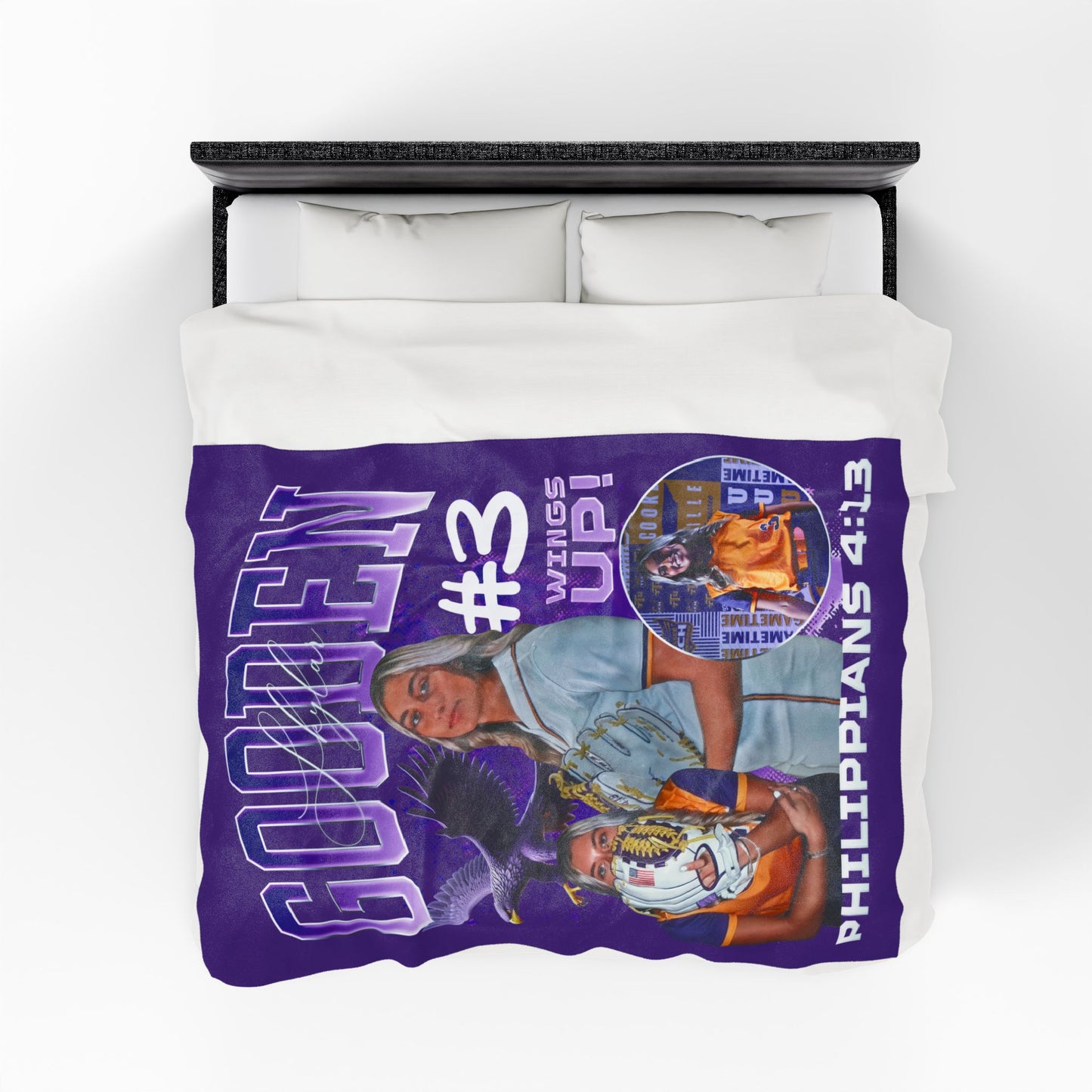 Skylar Gooden Last Name Highlight 60"-80" Plush Blanket