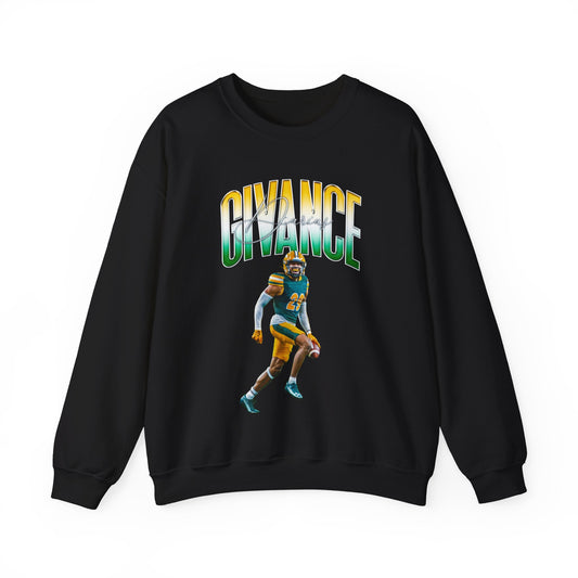 Darius Givance Curved Combo Crewneck Sweatshirt