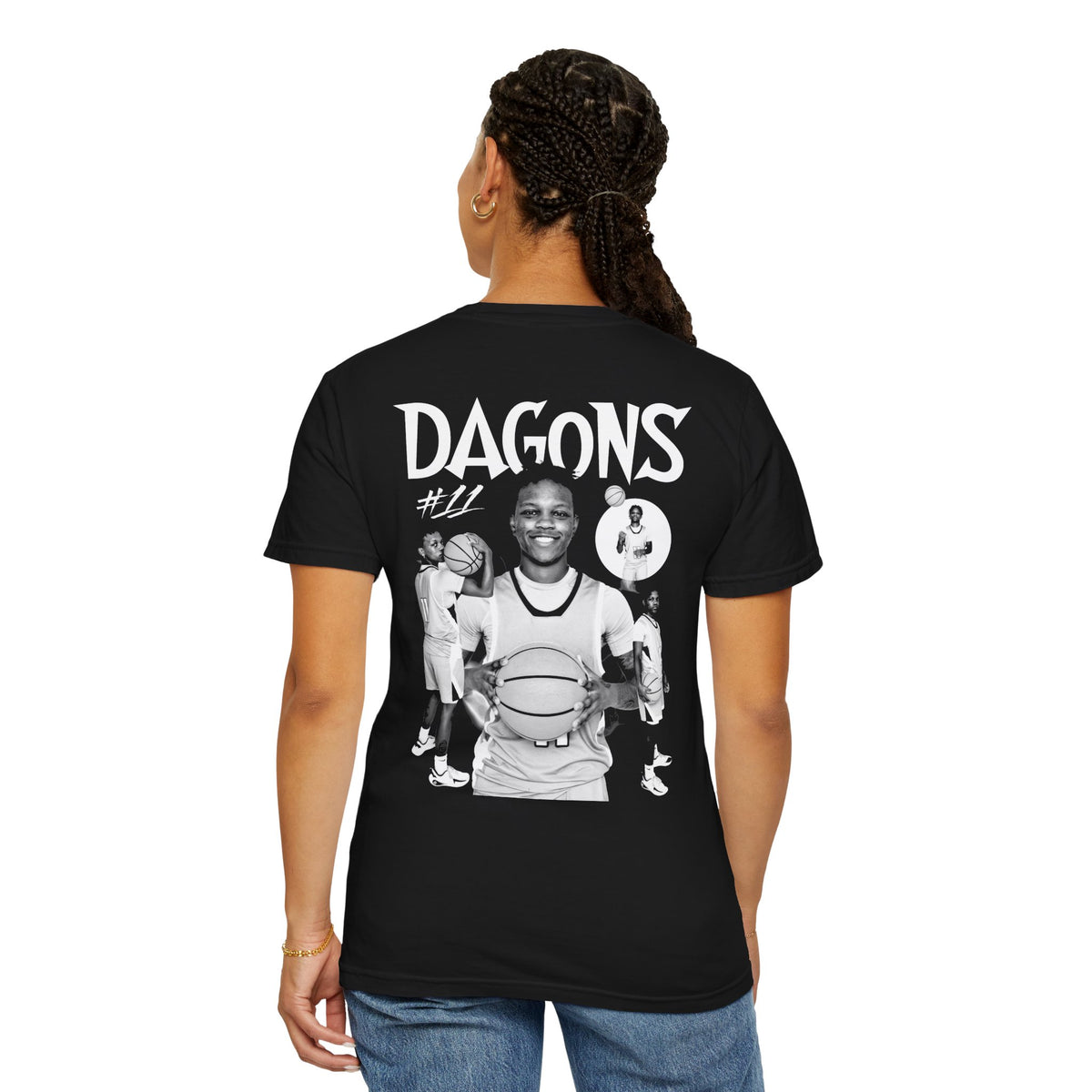 Eanae Dagons Vintage Blackout Premium Tee