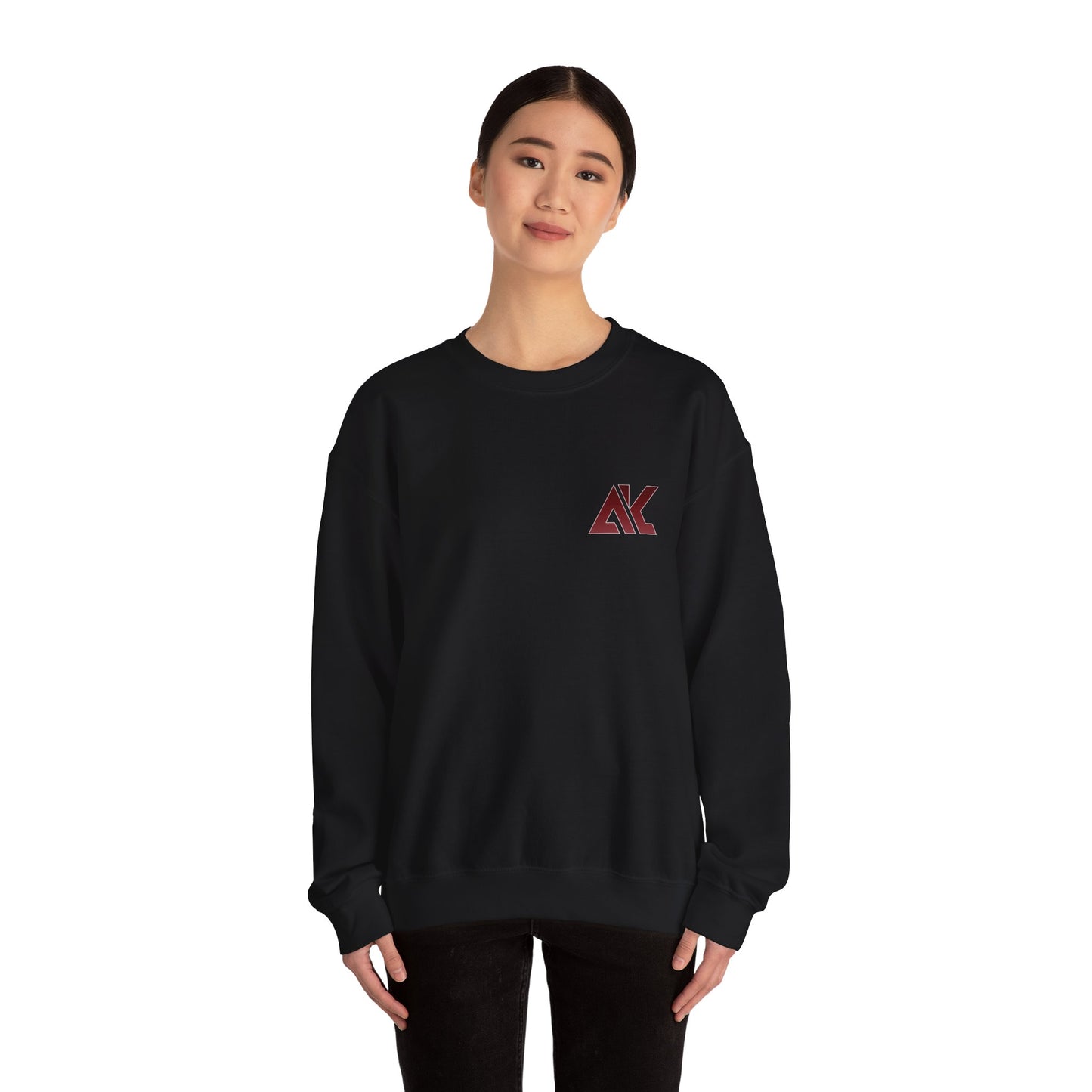 Ariel Kowalewski Logo Front & Back Crewneck