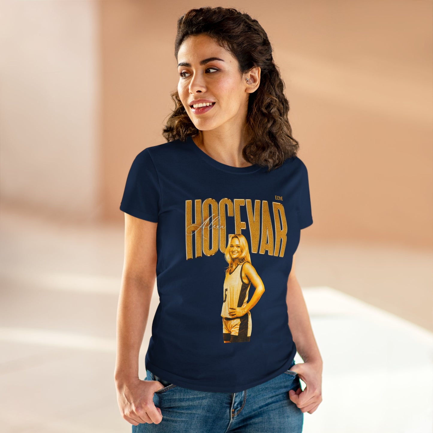 Alexa Hocevar Big Last Name Women's Tee