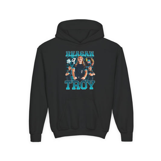Reagan Troy Single Color Combo Kids Hoodie