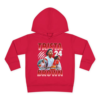 Trista Brown Toddler Pullover Hoodie