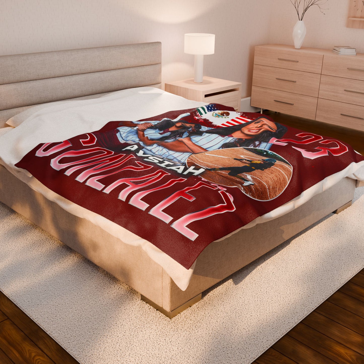 Aysiah Gonzalez 60"-80" Plush Blanket