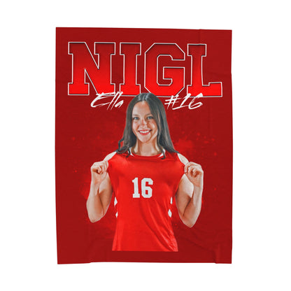 Ella Nigl 60"-80" Plush Blanket