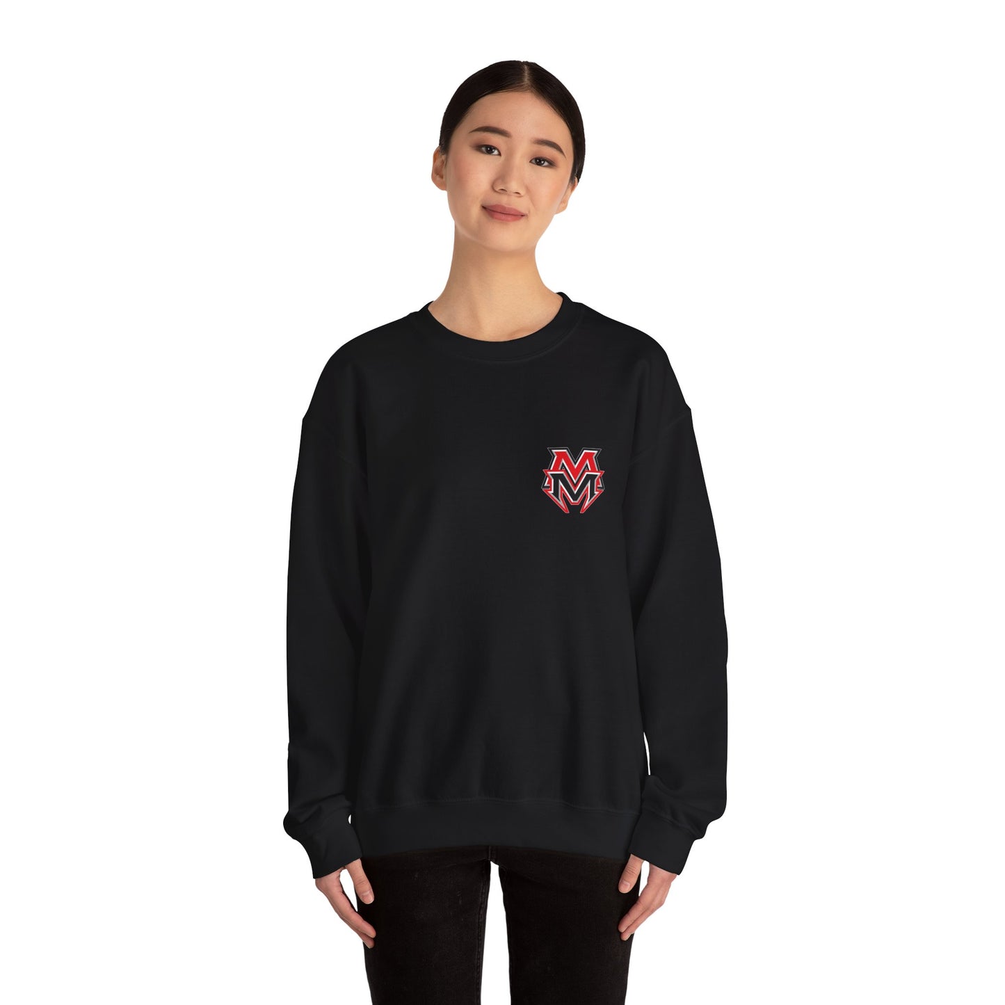 Maddie Moreno Logo Front & Back Crewneck