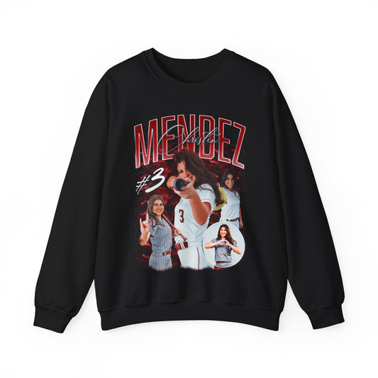 Christen Mendez Last Name Highlight Crewneck Sweatshirt