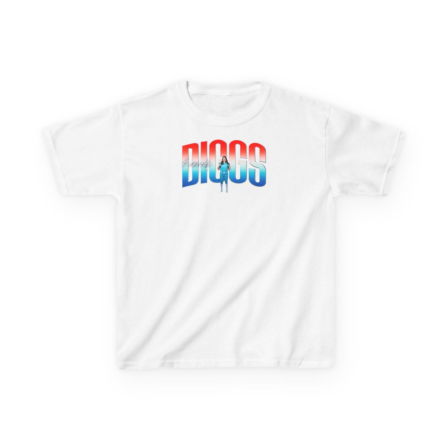 Kennedy Diggs Big Last Name Kids Tee
