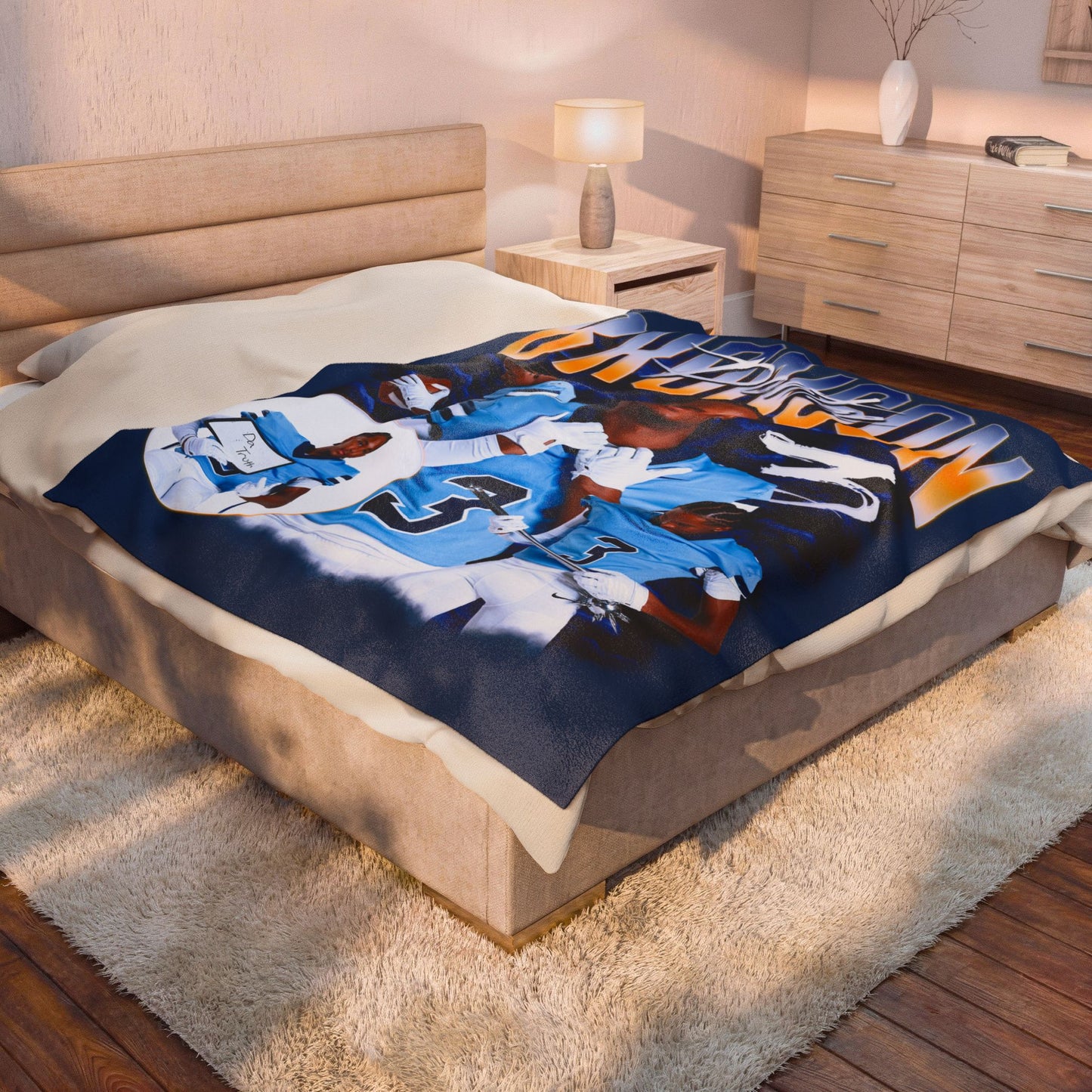 Dontae Bronson 60"-80" Plush Blanket