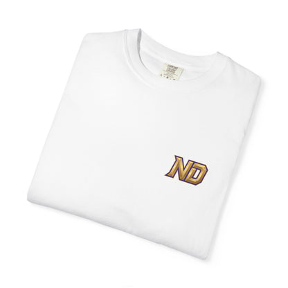 Nathan Drumm Logo Front & Back Premium Tee