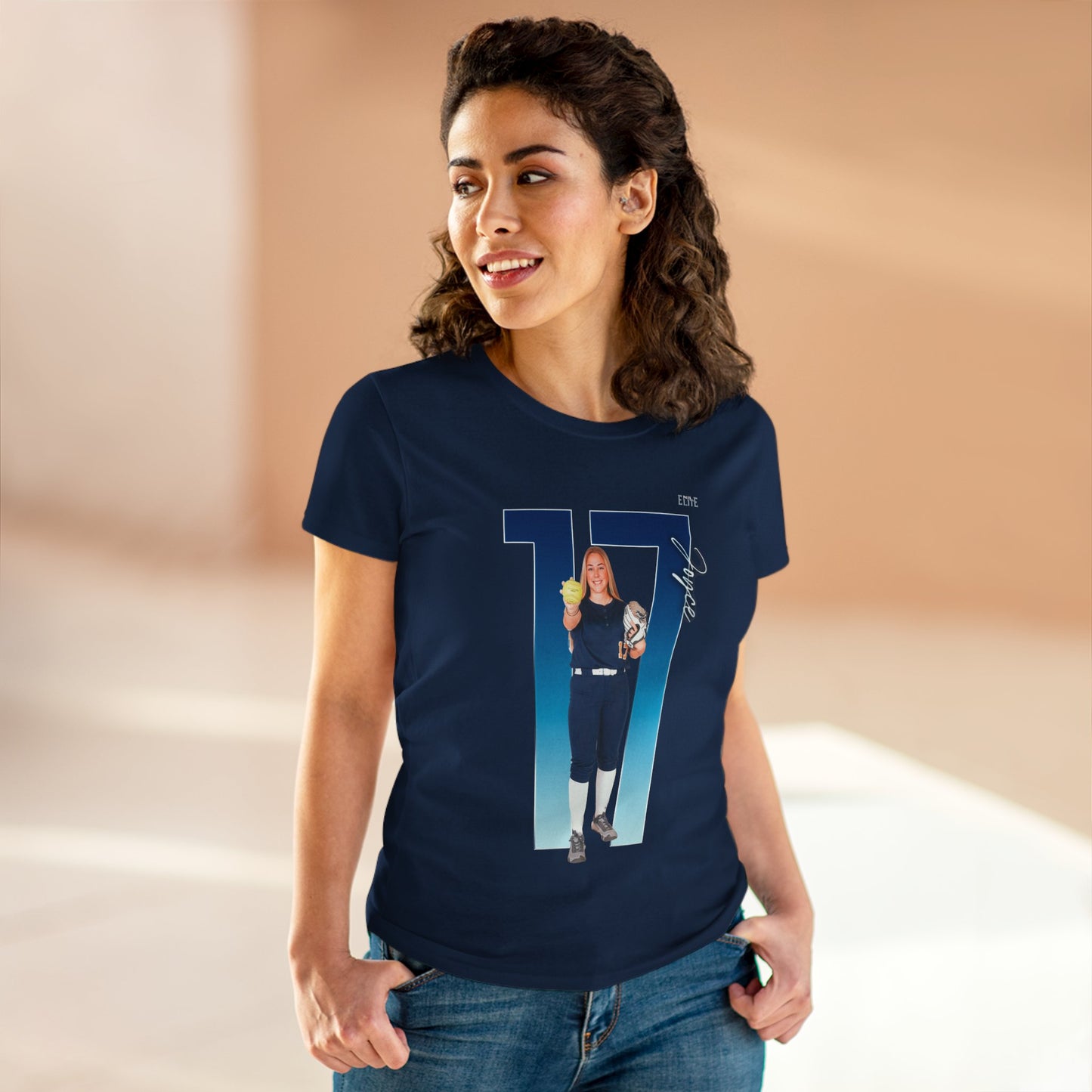 Jenna Joyce Player Icon Number Women's Tee