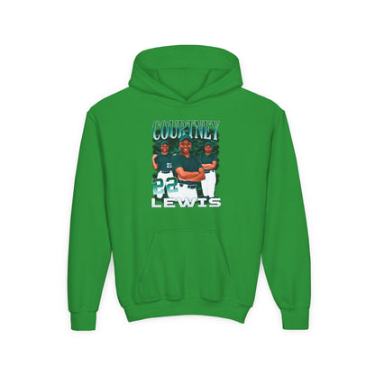 Courtney Lewis Colored & White Combo Kids Hoodie