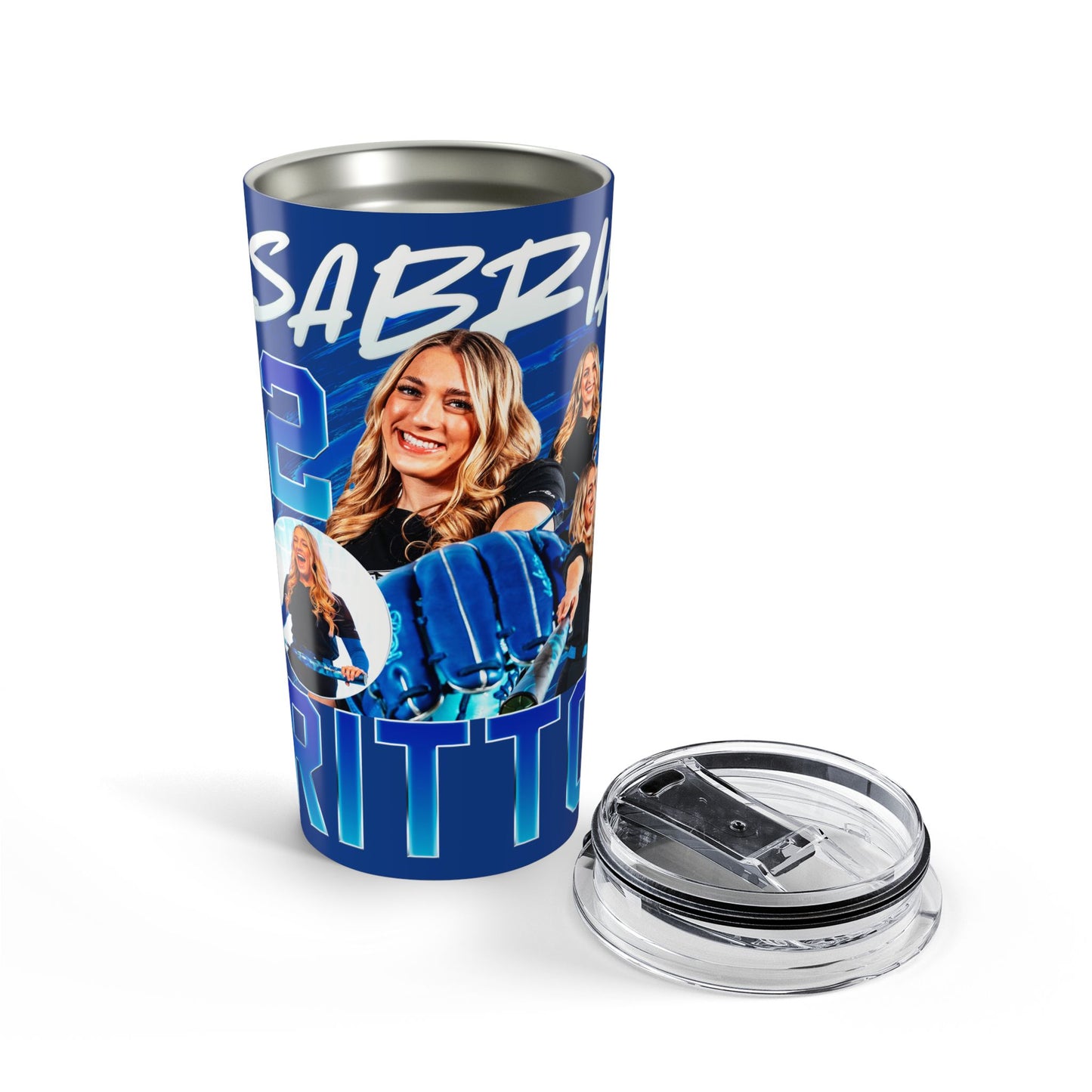 Sabria Ritto White & Color Combo 20oz Tumbler