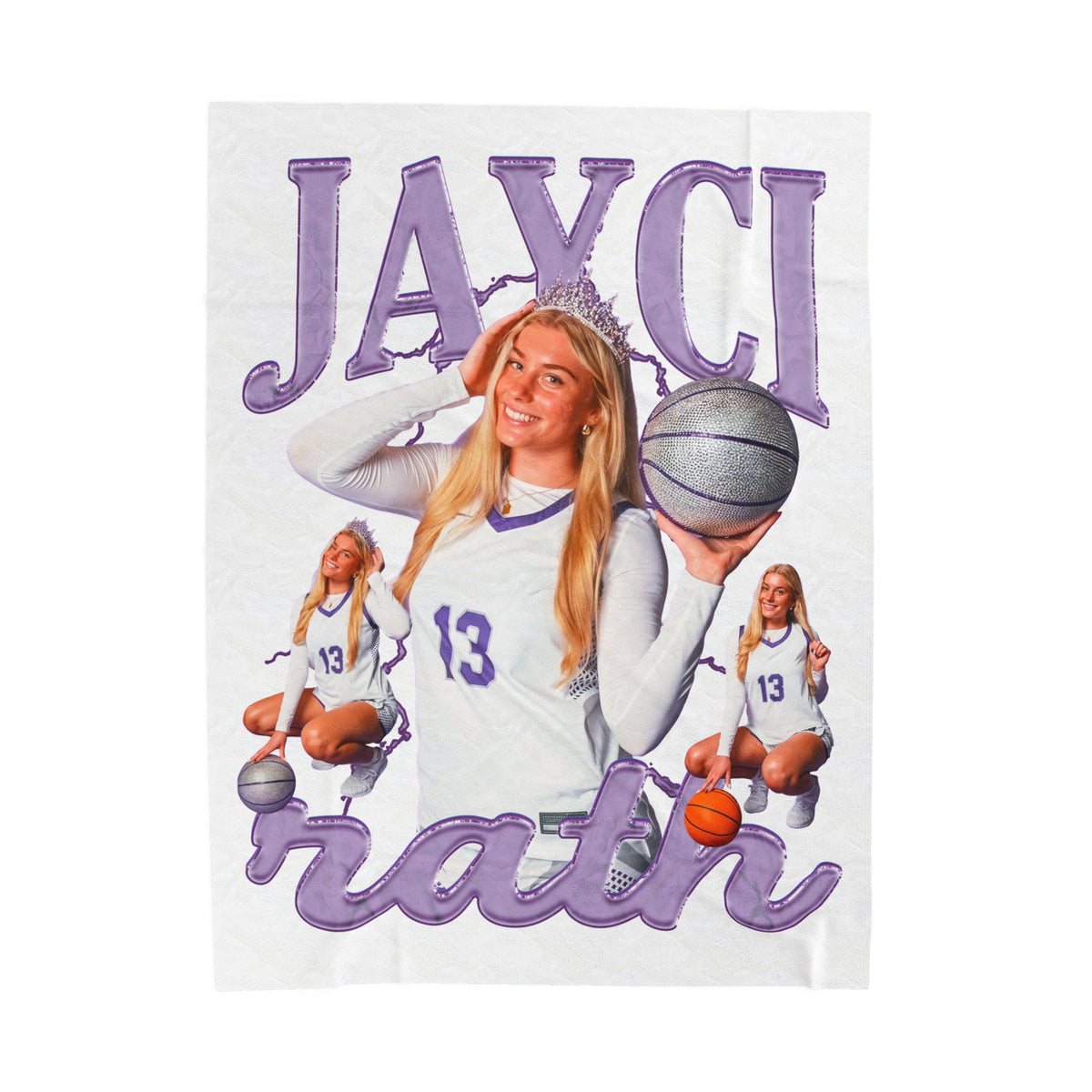 Jayci Rath 60"-80" Plush Blanket