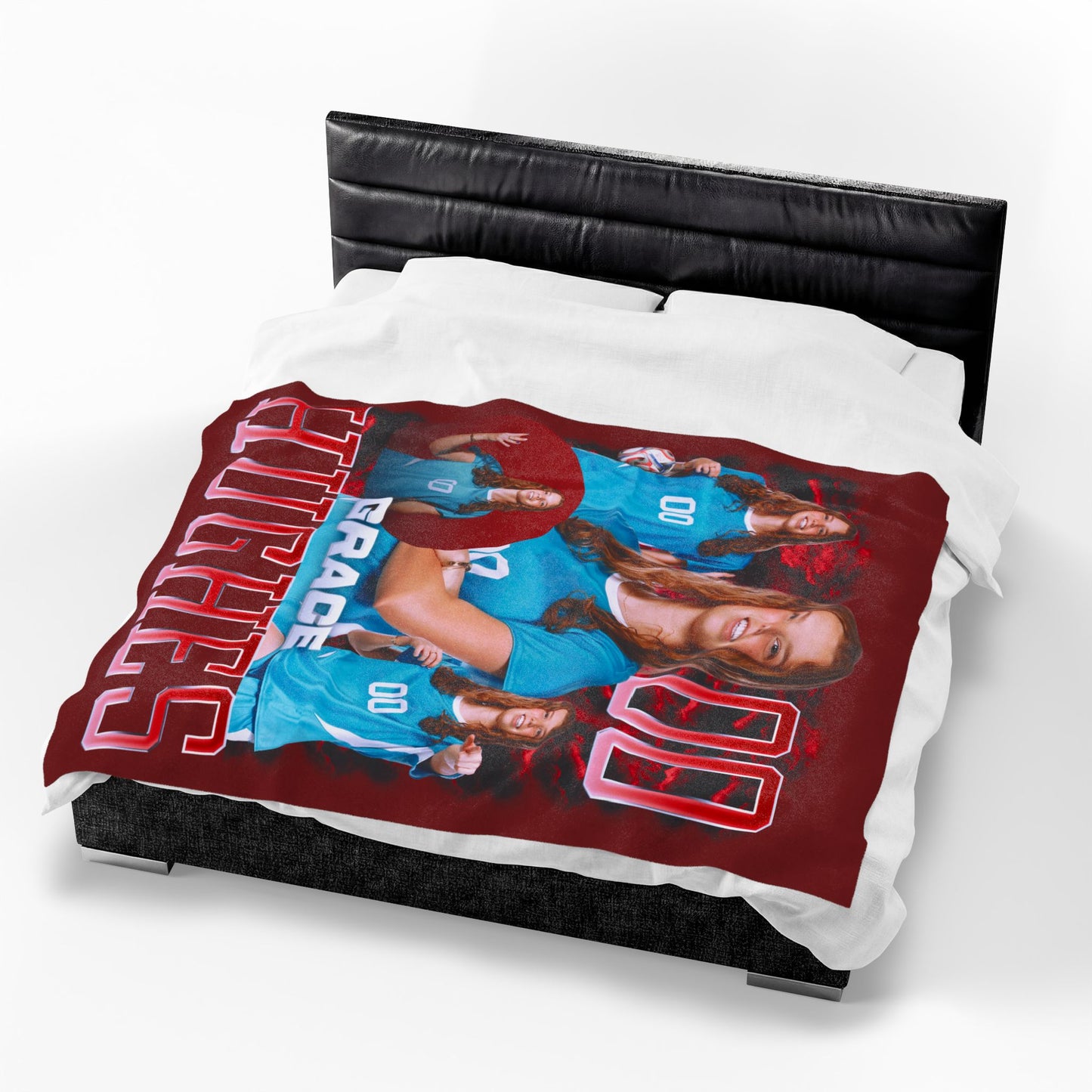 Grace Hughes 60"-80" Plush Blanket