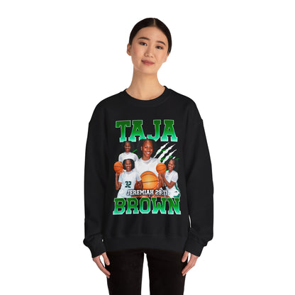 Taja Brown Crewneck Sweatshirt