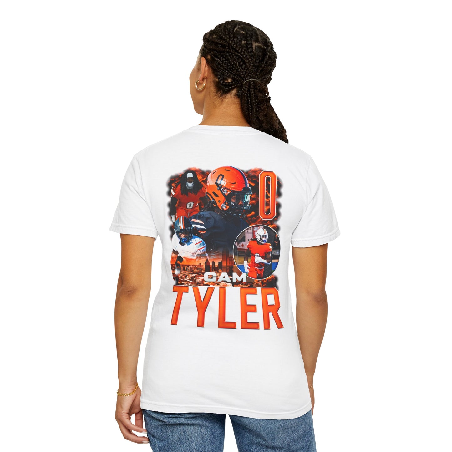 Cam Tyler Logo Front & Back Premium Tee