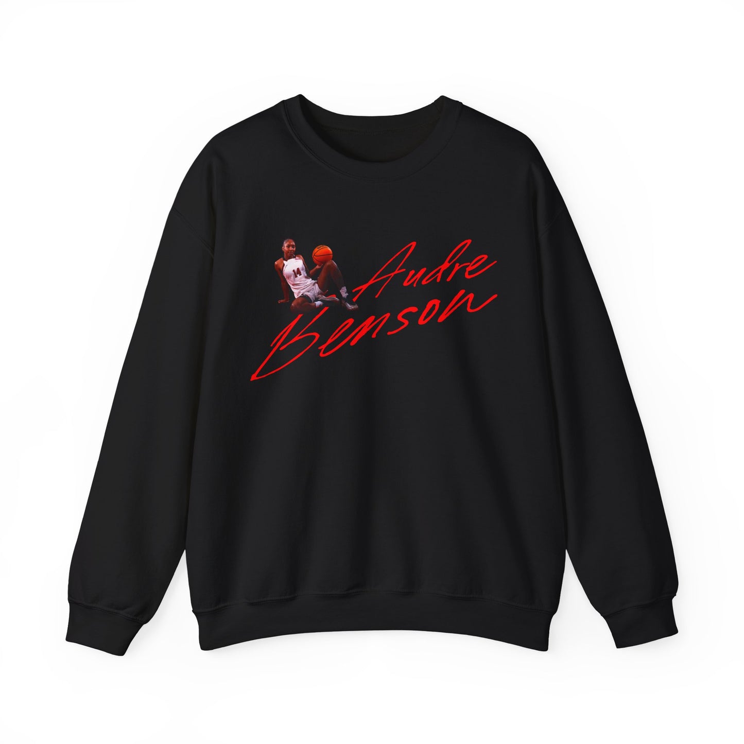 Audre Benson Cursive Crewneck Sweatshirt