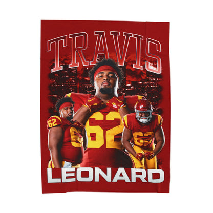 Travis Leonard 60"-80" Plush Blanket