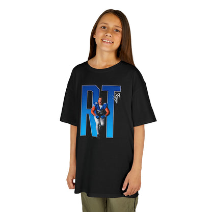 Reese Tripp Player Icon Initals Kids Tee