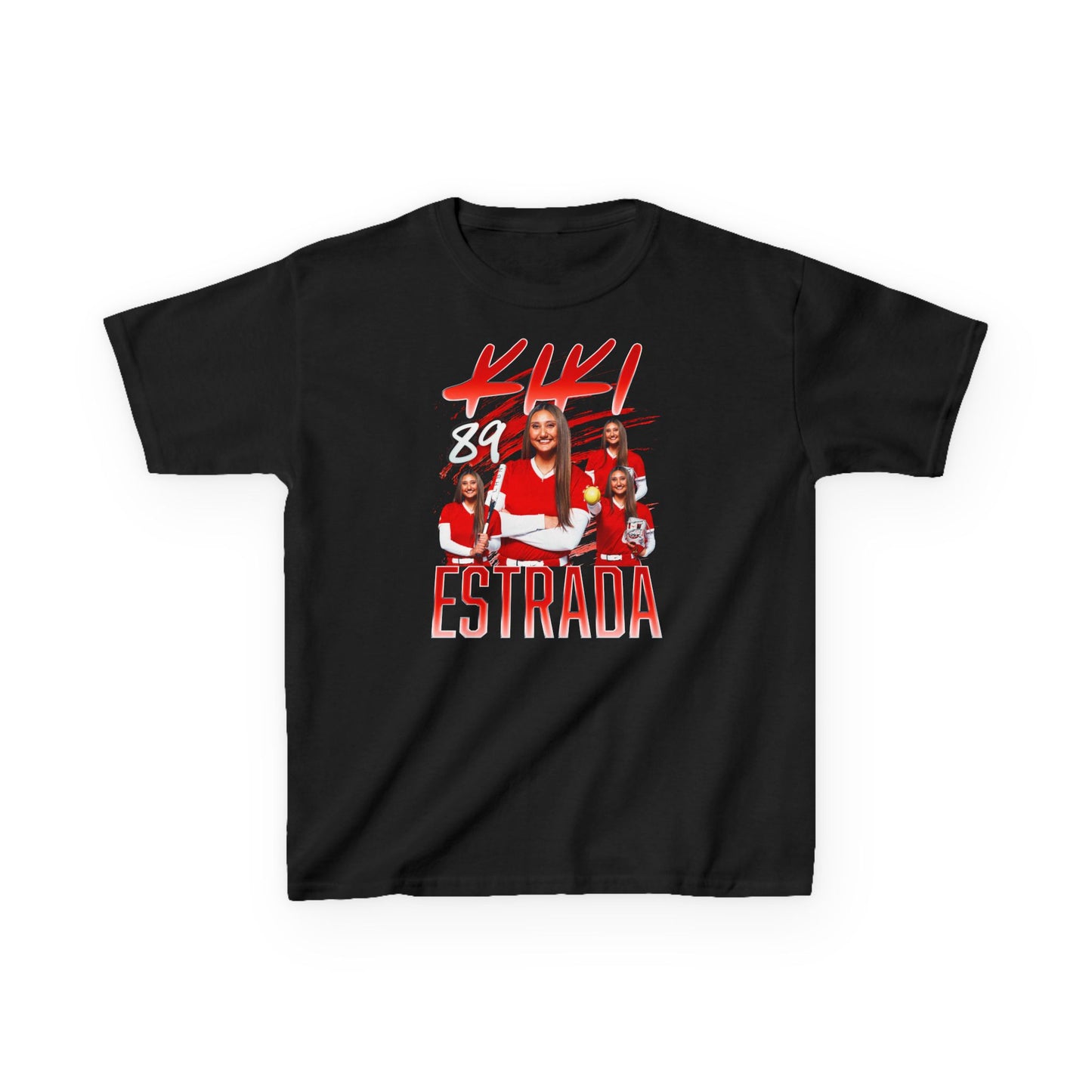 Kiki Estrada Single Color Combo Kids Tee